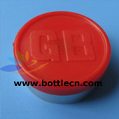 bottle cap custom logo plastic flip off top vial cap seal mould